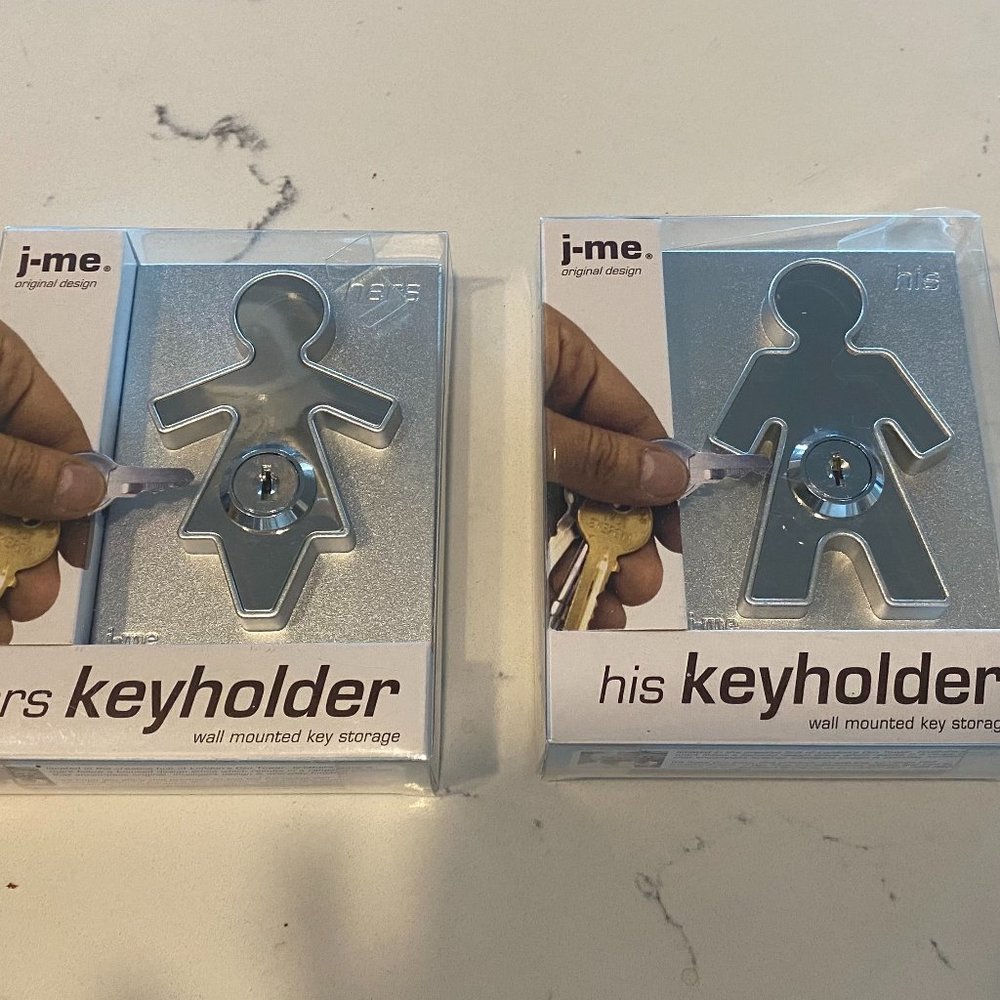 HIS and HERS KEY HOLDERS - BRAND NEW